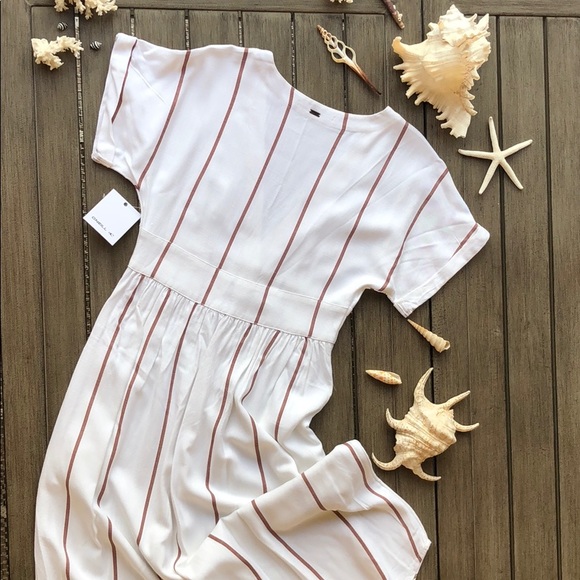 🌴🌼O’Neill- REID STRIPE MIDIE DRESS🌼🌴 - Picture 11 of 12